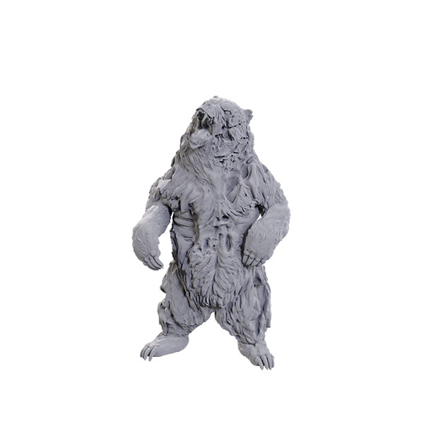 Wizkids Deep Cuts Miniatures: Unpainted Minis- Wave 24- Zombie Grizzly Bear