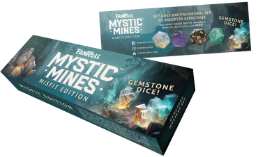 NEW: Mystic Mines Misfit Gemstone Dice Set