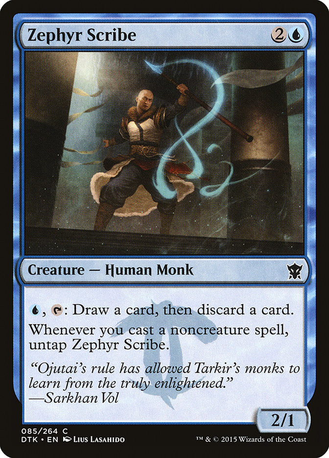 Zephyr Scribe [Dragons of Tarkir]