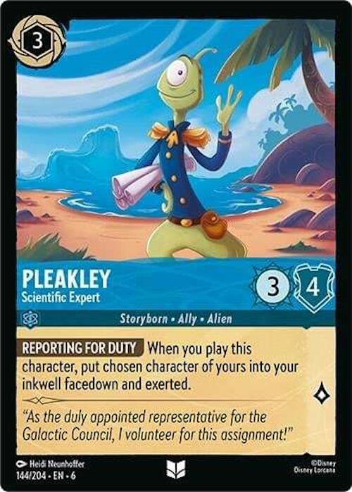 Pleakley - Scientific Expert (144/204) [Azurite Sea]