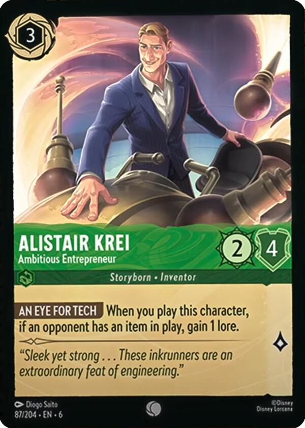 Alistair Krei - Ambitious Entrepreneur (87/204) [Azurite Sea]