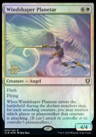 Windshaper Planetar [Commander Legends: Battle for Baldur's Gate Prerelease Promos]