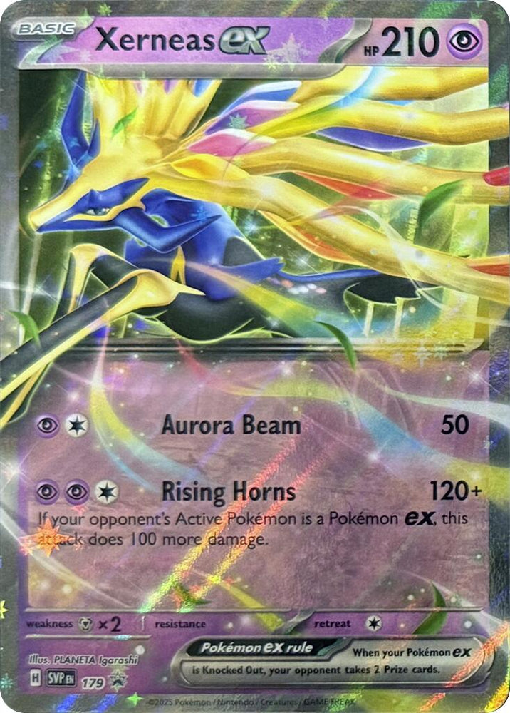 Xerneas ex (179) [Scarlet & Violet: Black Star Promos]