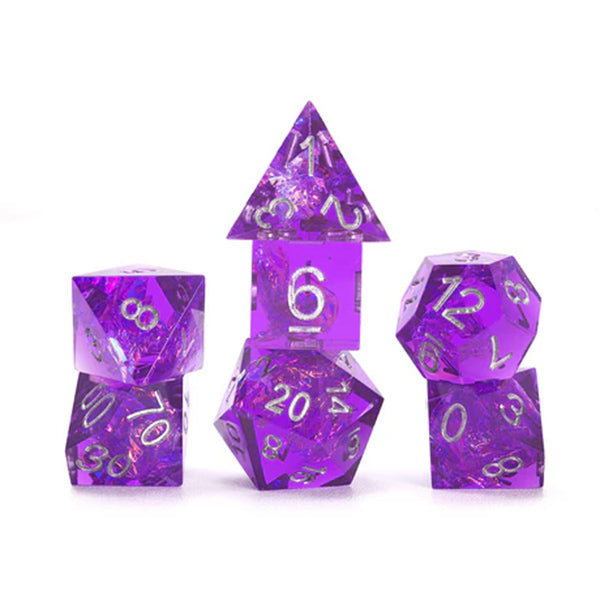 7-Die Set Sharp Fairy: Purple/Silver