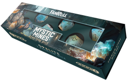 Mystic Mines Gemstone Poly Dice Sets: UPGRADED PACKAGING: Opalite