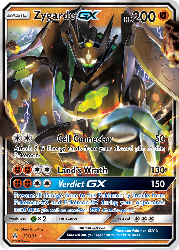 Zygarde GX (73/131) [Sun & Moon: Forbidden Light]