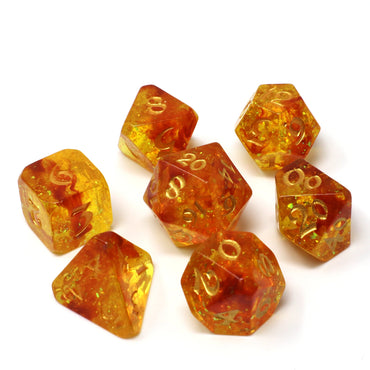 RPG Dice Set (7) - Autumn Court