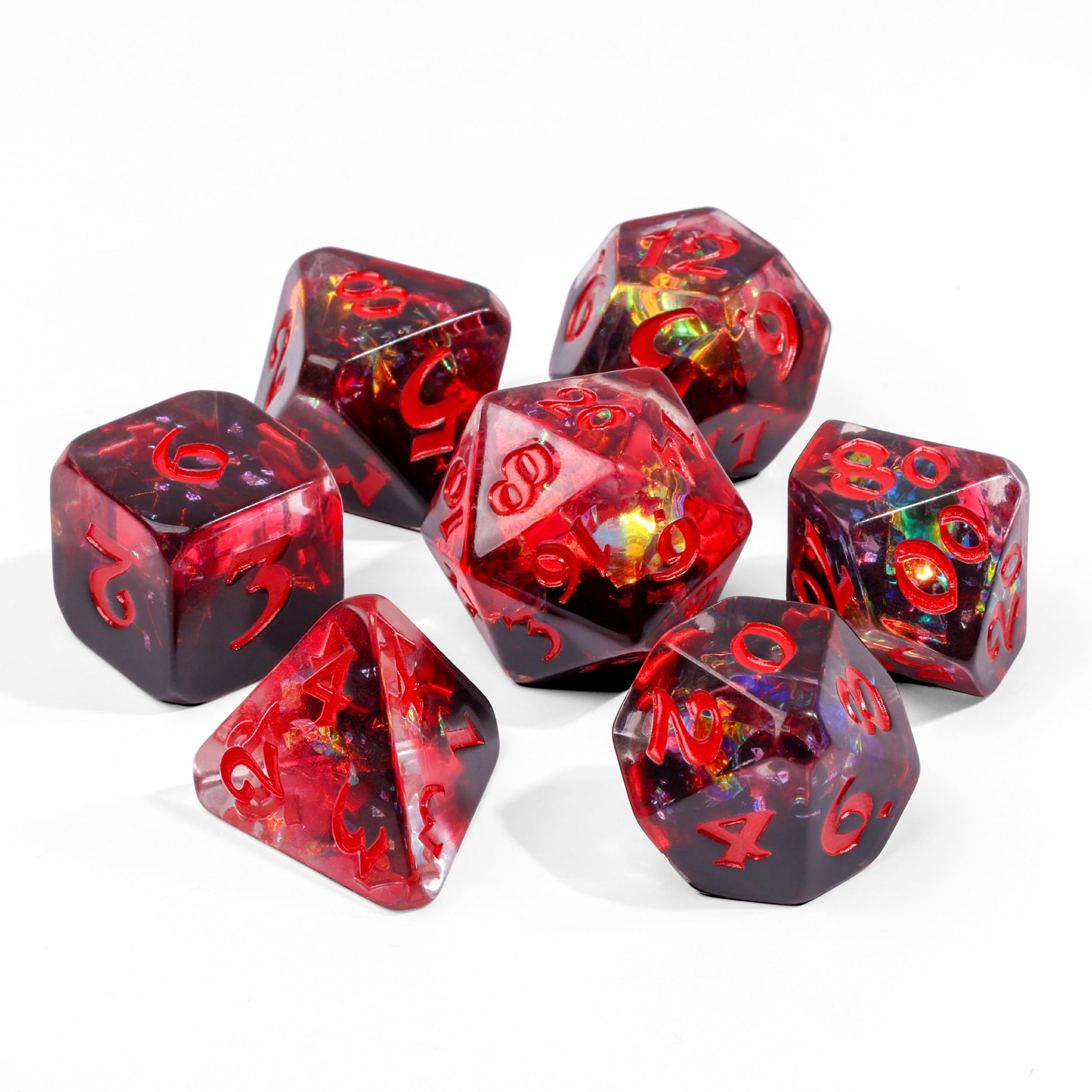 RPG Dice Set (7) - Dread