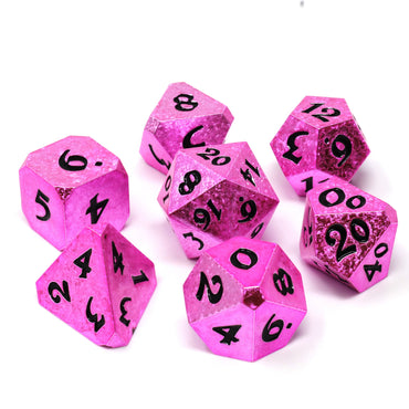 RPG Dice Set (7) - Rosefire Fury