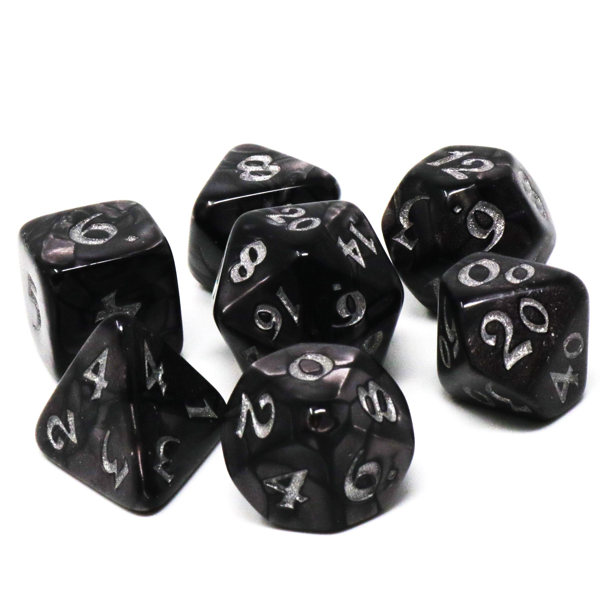 RPG Dice Set (7) - Rerolls Recycled Dice Revive