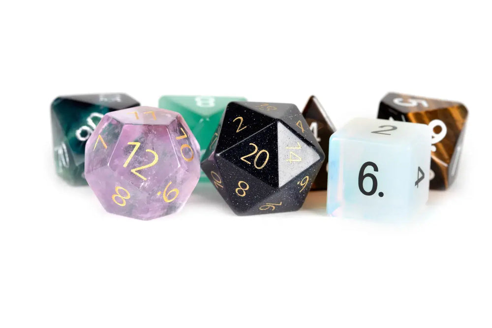 NEW: Mystic Mines Misfit Gemstone Dice Set