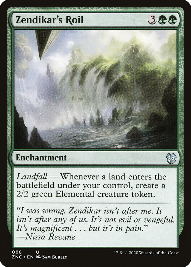 Zendikar's Roil [Zendikar Rising Commander]