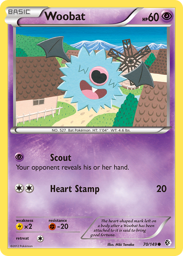 Woobat (70/149) [Black & White: Boundaries Crossed]