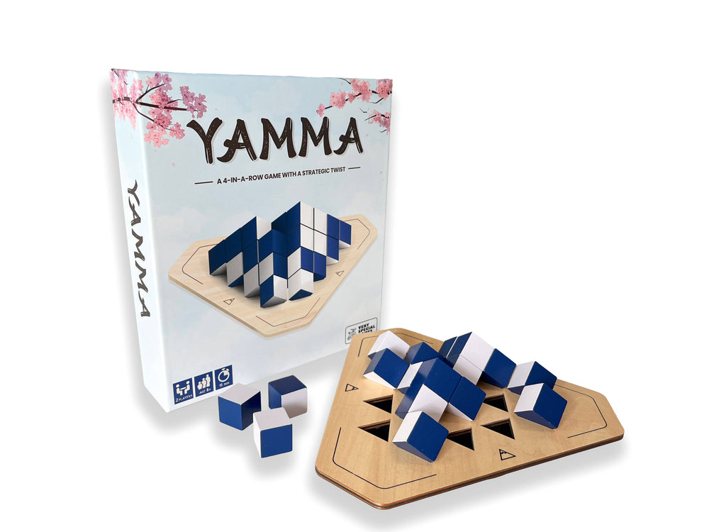 Yamma: Spinning 4-in-a-Row Game in 3D