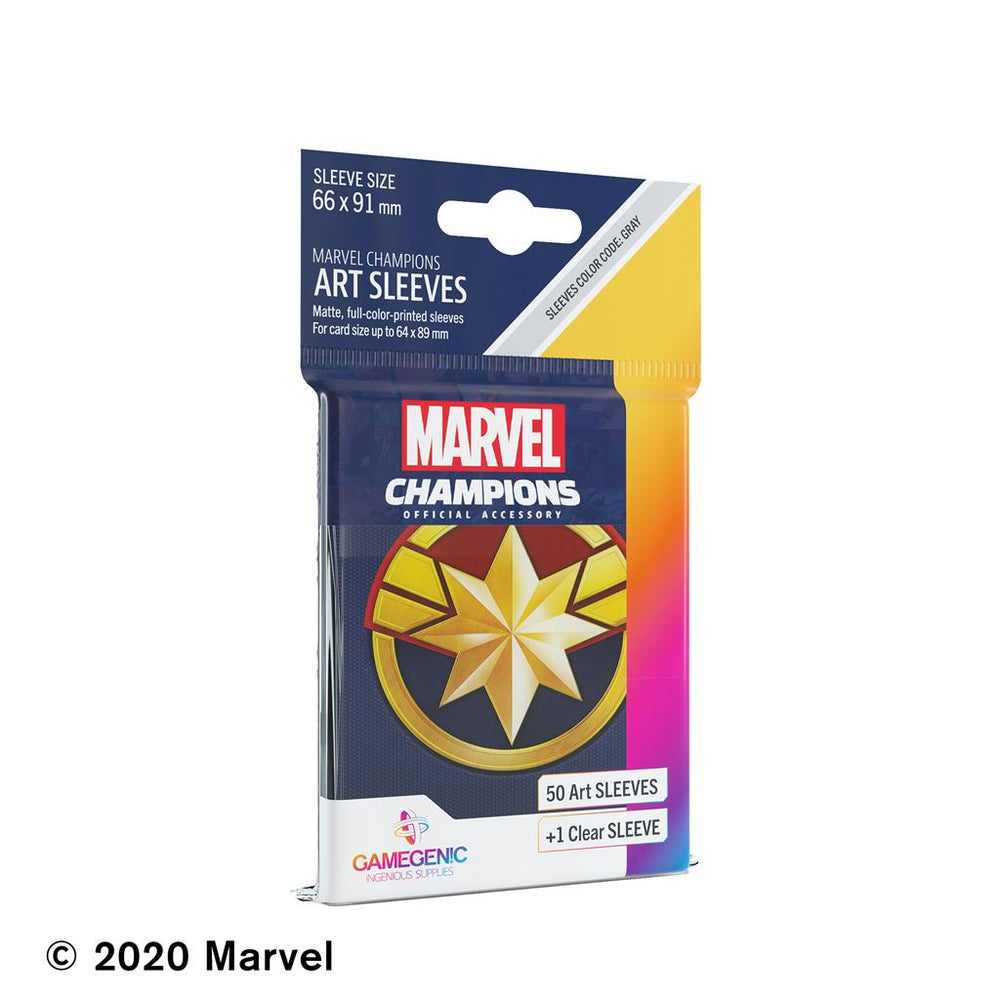 Marvel Champions Sleeves: Captain Marvel