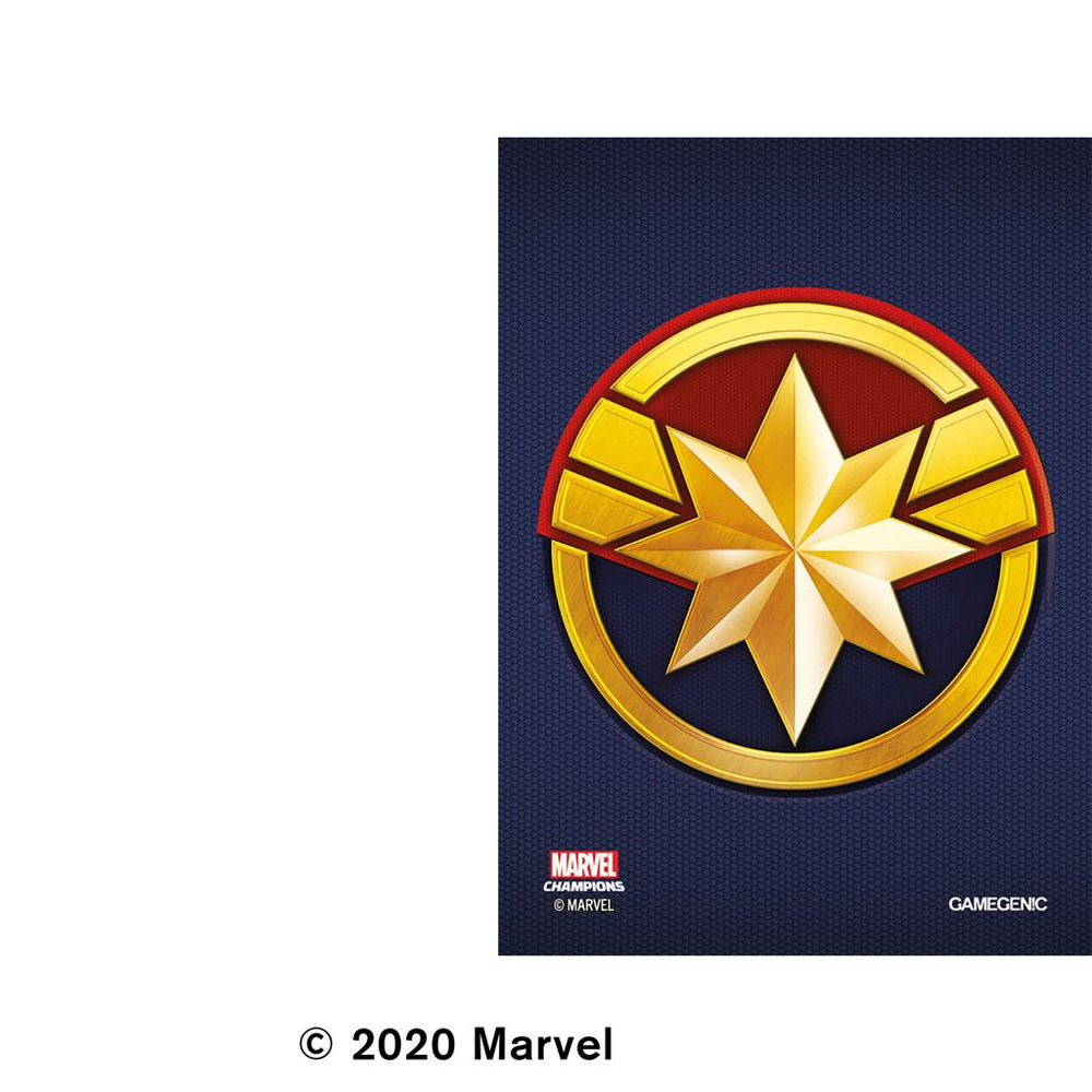 Marvel Champions Sleeves: Captain Marvel