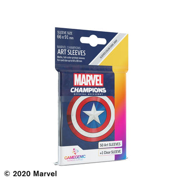 Marvel Champions Sleeves: Captain America