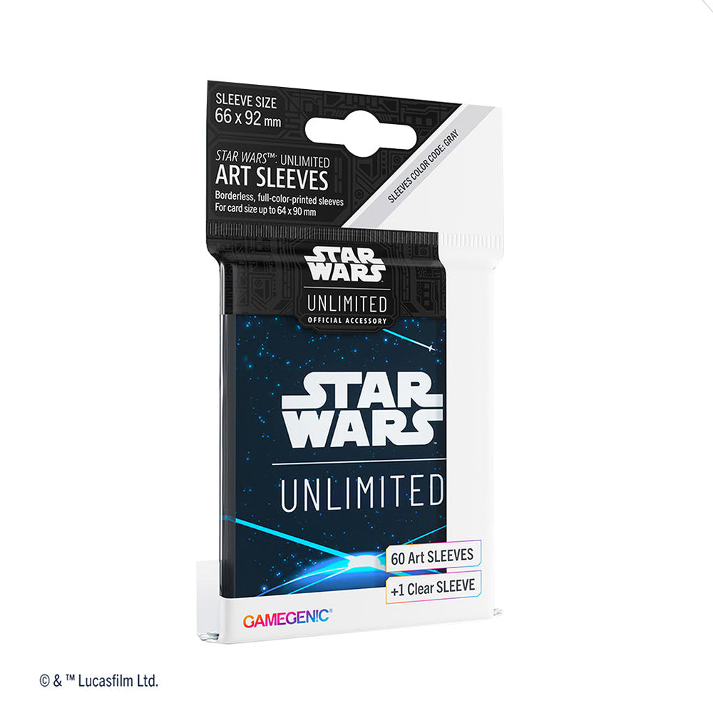 Star Wars Unlimited Art Sleeves: Space Blue (60)