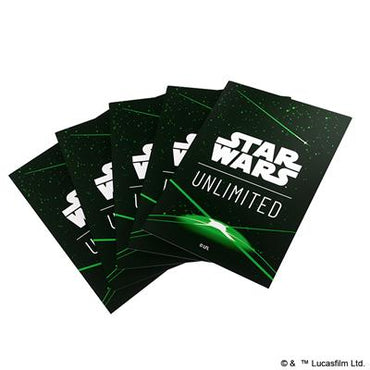 Star Wars Unlimited Art Sleeves: Green Back (60)